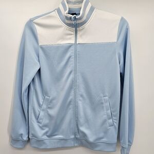 Art Class Carolina Blue And White Track Jacket Unisex Youth Size Xl